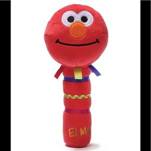 Baby Gund Sesame Street Elmo Squeaker Baby Toy BN
